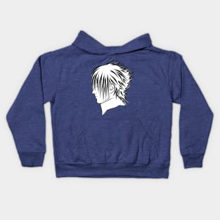 Noctis Lucis Caelum - White Base Kids Hoodie